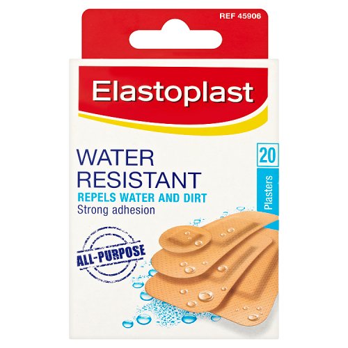 Elastoplast Water Resistant Strips 20s pack shot
