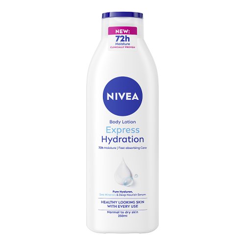 Nivea Express Hydration Body Lotion 250ml pack shot