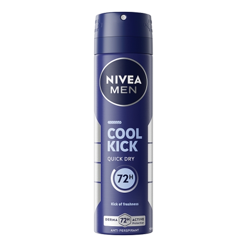 Nivea Deo 150ml Mens Cool Kick pack shot