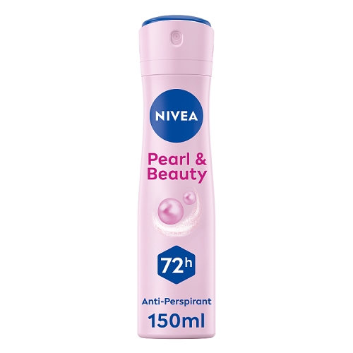 Nivea Deo 150ml Female Pearl & Beauty pack shot