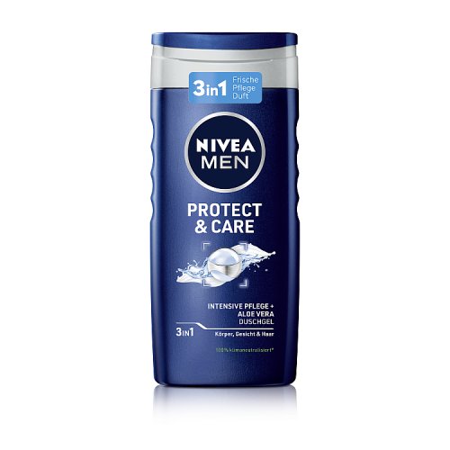 Nivea Shower 250ml Men Protect & Care pack shot
