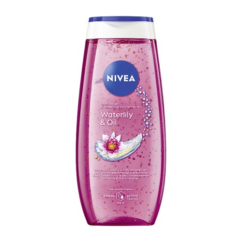 Nivea Shower Gel Water Lily & Oil 250ml pack shot