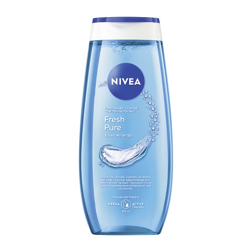 Nivea Shower Gel Fresh Pure 250ml pack shot