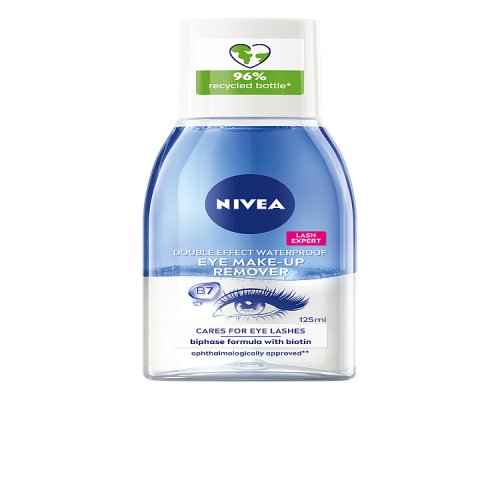 Nivea Waterproof Eye Makeup Remover 125ml pack shot