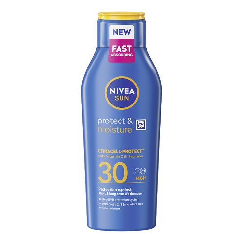 Nivea Sun Lotion 400ml SPF30 pack shot