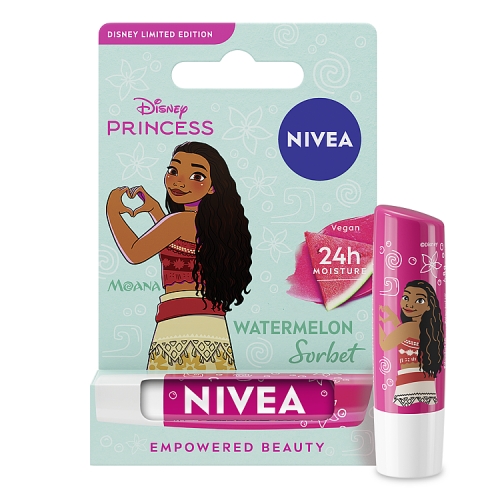 Nivea Lip Balm 4.8gm Shiny Pink Watermelon pack shot