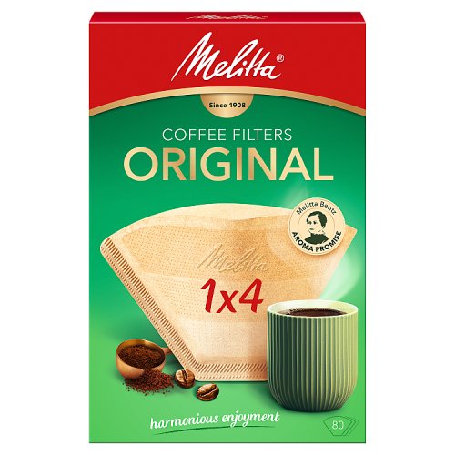 Melitta Original Coffee Filters 80s pack shot