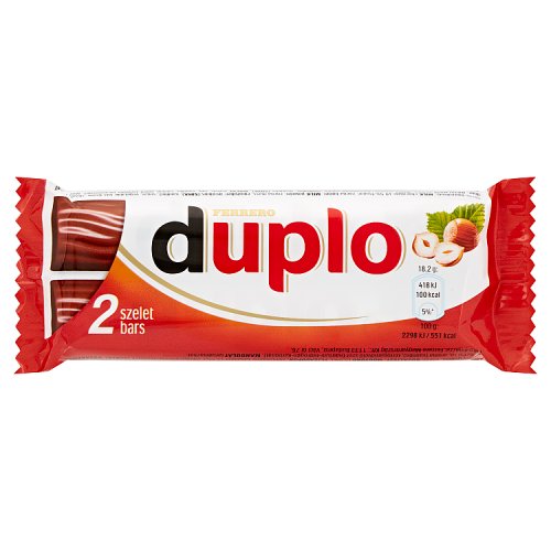 Ferrero Duplo T2 2x18g pack shot