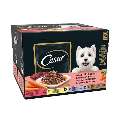 Cesar Selektion In Sauce Mp 100g pack shot