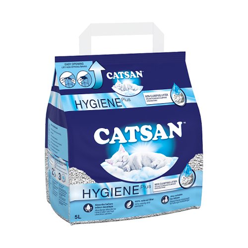 Catsan Hygiene Cat Litter 5Ltr pack shot