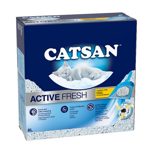 Catsan Active Fresh 8L pack shot