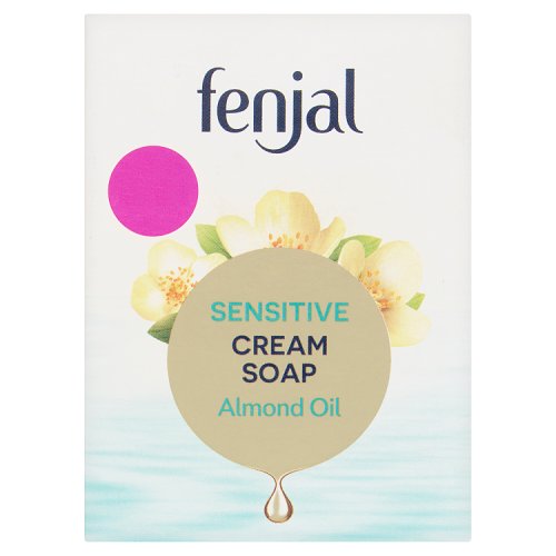 Fenjal Cream Soap Sensitive Almond Oil 100g pack shot