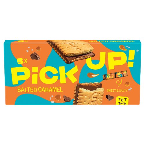 Pick Up! Riegel Salted Caramel 140g pack shot