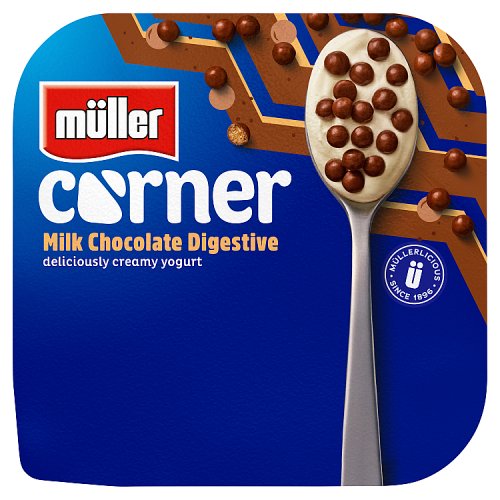 MULLER CORNER CRUNCH CHOCOLATE DIGESTIVE pack shot
