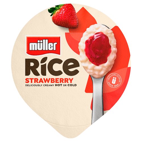 MULLER RICE STRAWBERRY pack shot