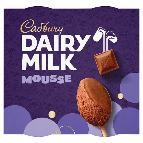 CADBURY DAIRY MILK MOUSSE 4PK pack shot