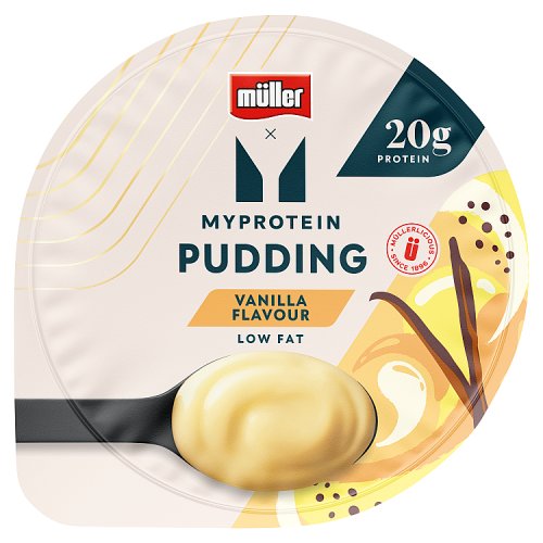 MULLER X MYPROTEIN VANILLA PUDDING pack shot