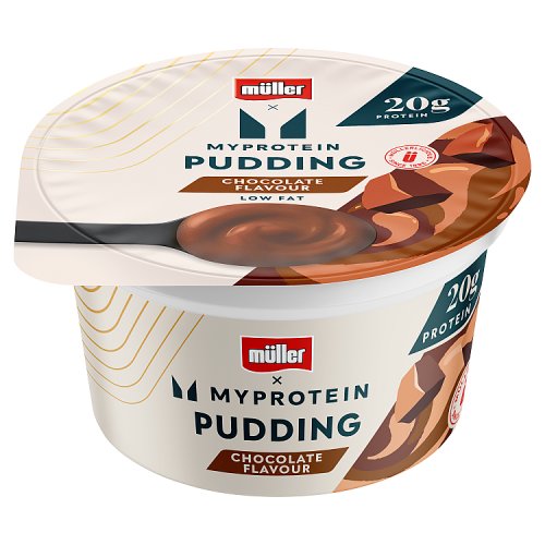 MULLER X MYPROTEIN CHOCOLATE PUDDING pack shot