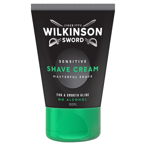 Wilkinson Sword Shaving Cream Sensitive 100ml pack shot