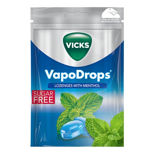 Vicks VapoDrops - Menthol 72g pack shot