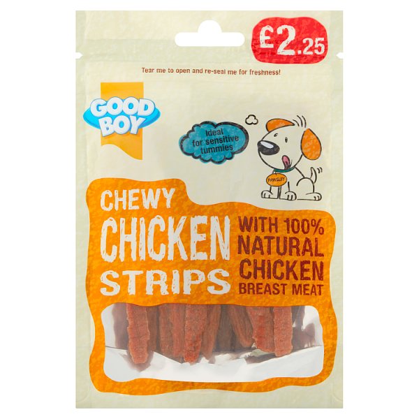 Good Boy Chicken Strips 70g PMP pack shot