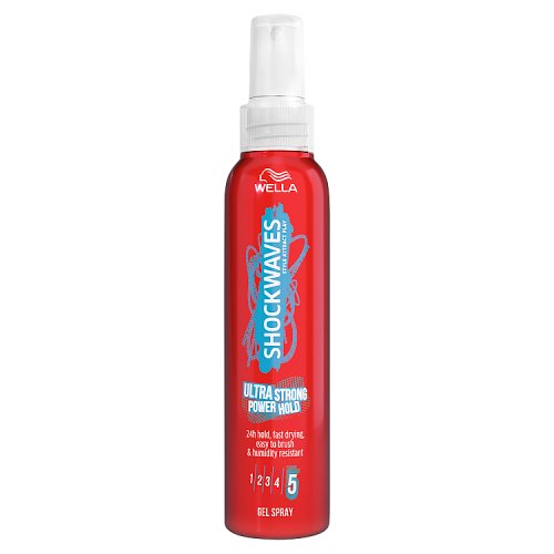 Shockwaves Ultra Strong Power Hold Gel Spray 150ml pack shot