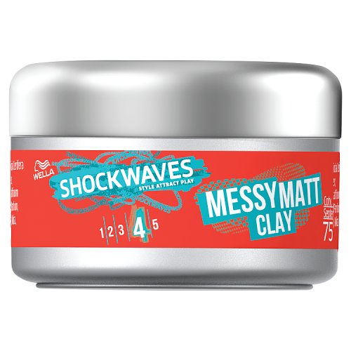Shockwaves Ultra Effect Go Messy Matt Clay 75ml pack shot