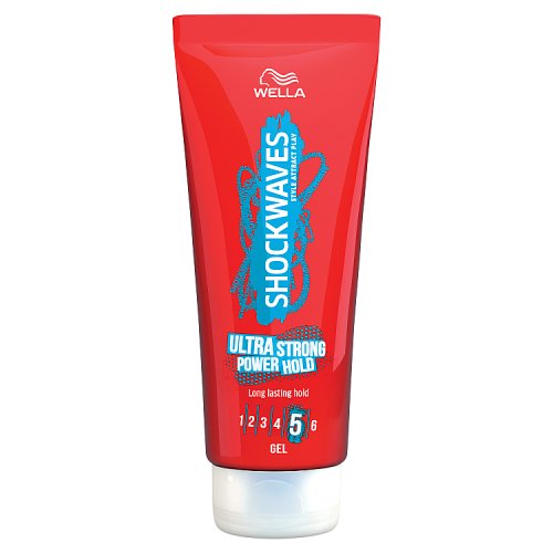 Shockwaves Ultra Power Hold Gel 200ml pack shot
