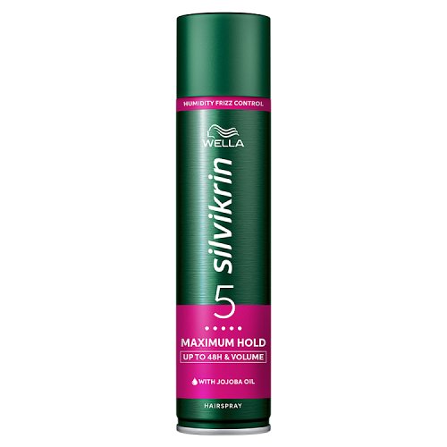 Silvikrin Hairspray Maximum Hold 400ml pack shot