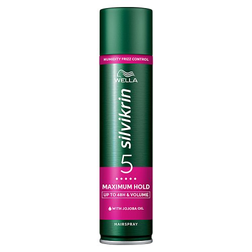 Silvikrin Hairspray Maximum Hold 250ml pack shot