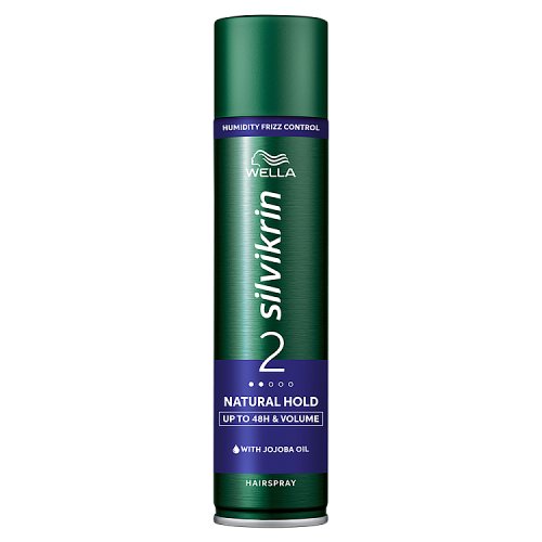 Silvikrin Hairspray Natural Hold 250ml pack shot