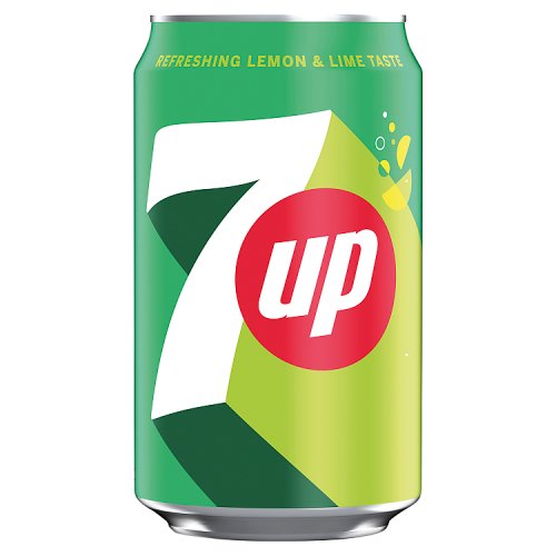 7Up Regular Can 330ml pack shot