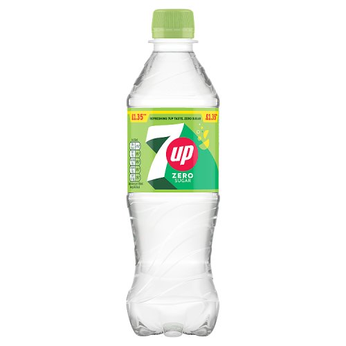 7Up Zero 500ml PMP pack shot