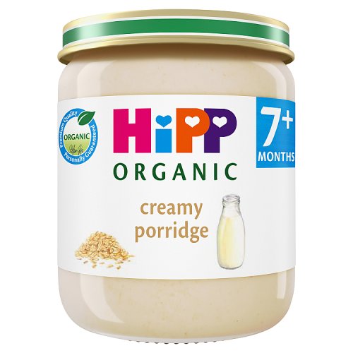 Hipp Organic Creamy Porridge Baby Food Jar 7+ Months 160g - H1 pack shot