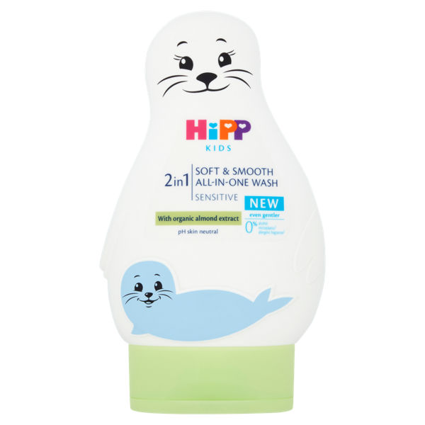 Hipp Kids Soft & Smooth All-In-One Wash Seal 200ml pack shot