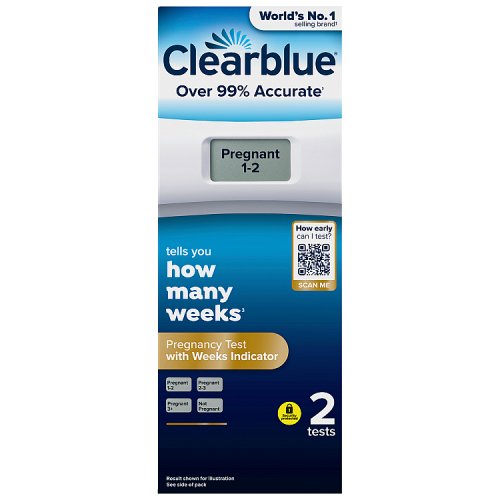 Clearblue Digital Pregnancy Conception Indicator 2ct pack shot