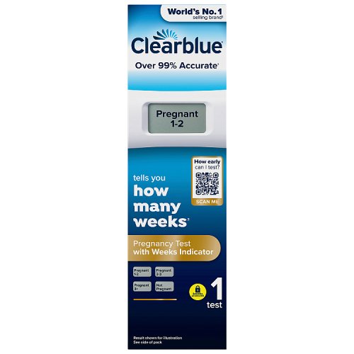 Clearblue Digital Pregnancy Test 1ct pack shot