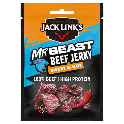 Jack Links Beef Jerky Sweet & Hot 25g pack shot