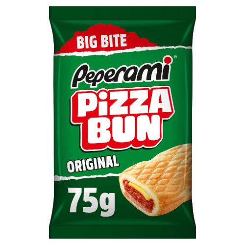 Peperami Pizza Bun 75g pack shot