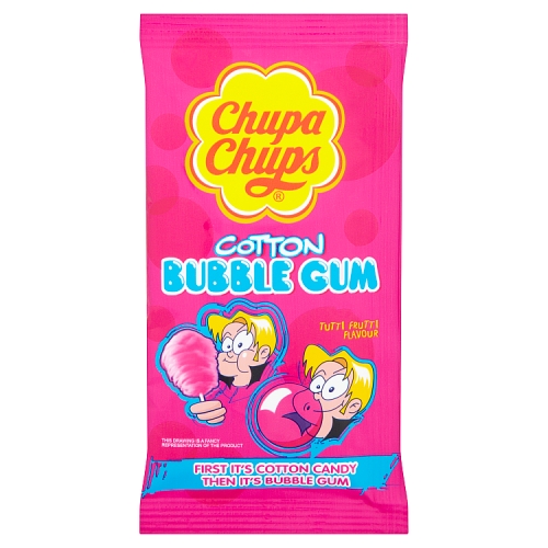 Chupa Chups Cotton Candy Gum 11g pack shot