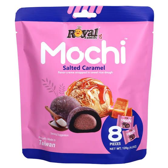 Mochi Salted Caramel 120g pack shot