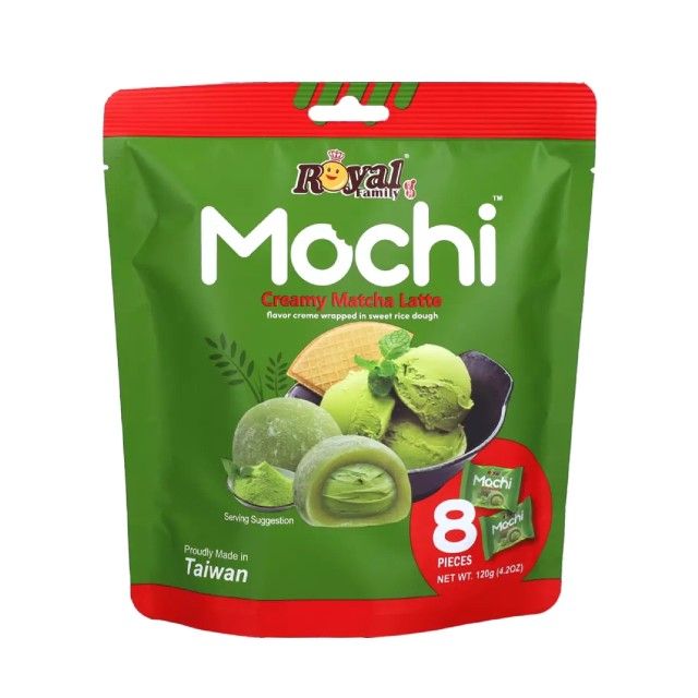 Mochi Creamy Matcha Latte 120g pack shot
