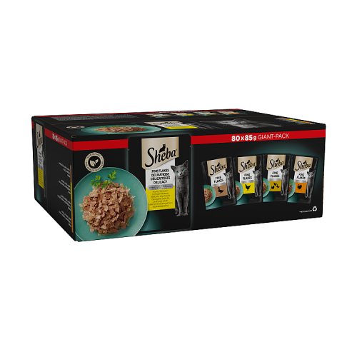 Sheba Selection Sauce Geflue 85g pack shot