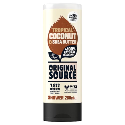 Original Source Shower Gel Coconut 250ml pack shot