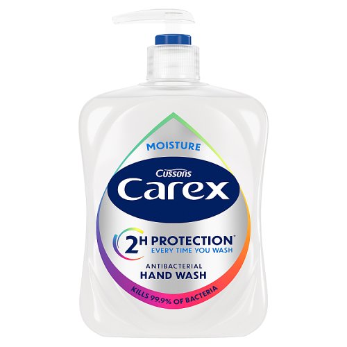 Carex Handwash 500ml Moisture pack shot