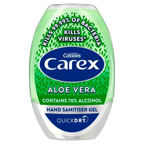 Carex Aloe Vera Hand Gel 50ml pack shot