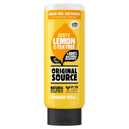 Original Source Body Wash Lemon & Tea Tree 750ml pack shot