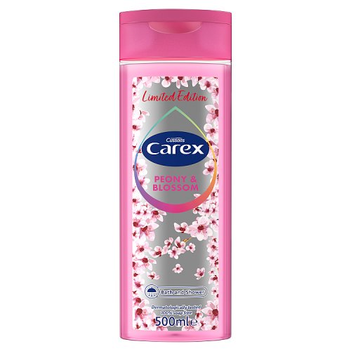 Carex Bath 500ml Peony & Blossom pack shot