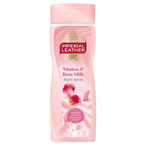 Imperial Leather Body Wash 235ml Mallow & Rose Milk pack shot