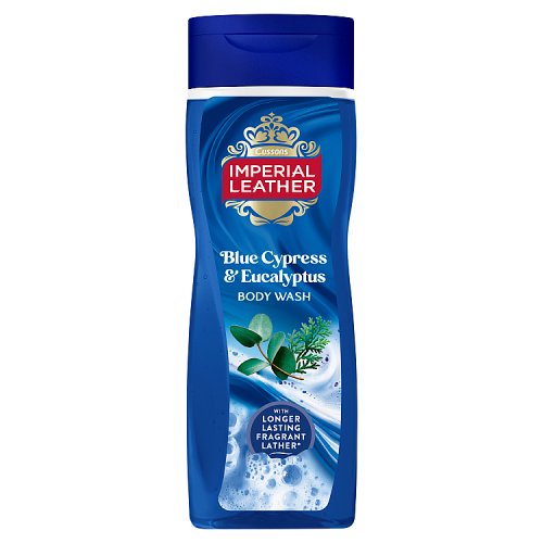 Imperial Leather Body Wash 235ml Blue Cypress & Eucalyptus pack shot